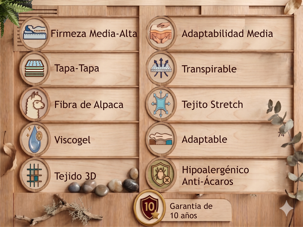 Alpaca Ortopédico Viscogel