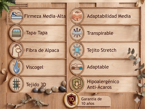 Alpaca Ortopédico Viscogel